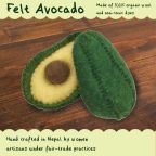 Felt Avocado